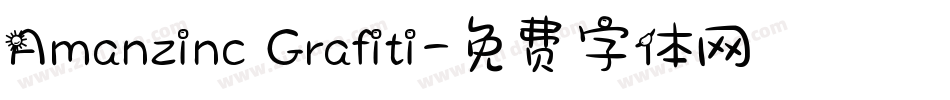 Amanzinc Grafiti字体转换